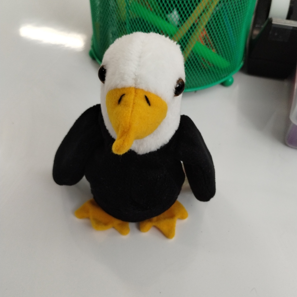 โTy Beanie Babies Baldy The Eagle Retired 1996 - Picture 3 of 16
